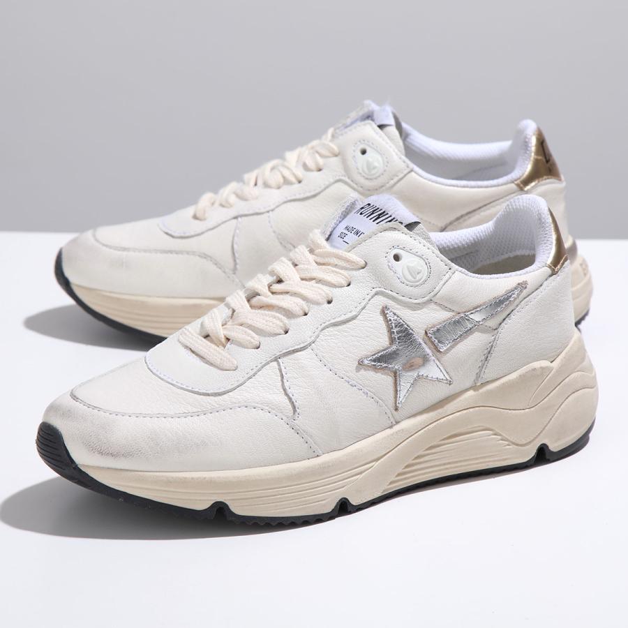 GOLDEN GOOSE ゴールデングース スニーカー RUNNING SOLF ランニング GWF00215 F004737 レディース レザー ローカット 靴 10358/WHITE/SILVER/GOLD｜s-musee｜07