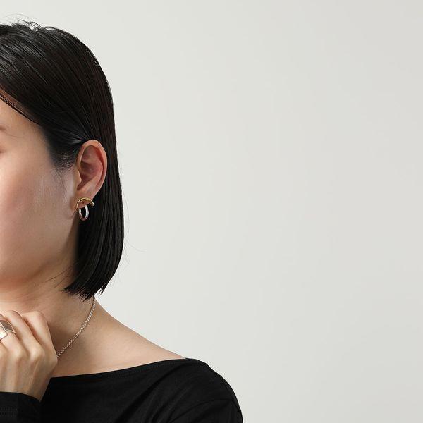 Charlotte Chesnais シャルロットシェネ ピアス BO HANA 22BO119VEAR レディース アクセサリー VERMEIL＆ARGENTの画像