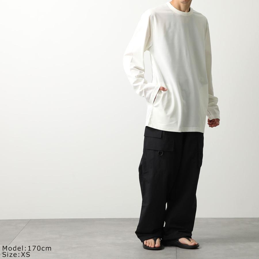 2024AW Y-3 プレミアム ロングスリーブ Tシャツ ウールブレンド Y-3 ワイスリー Tシャツ PREM LS TEE プレミアム ロングスリーブ