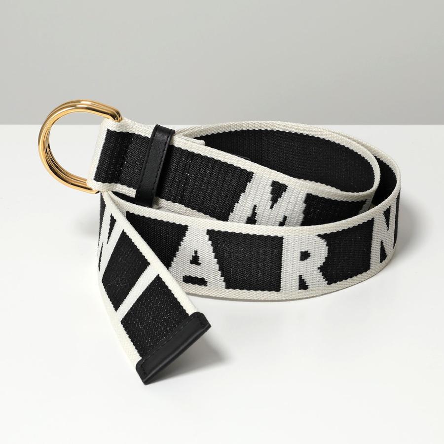 MARNI マルニ スライダーベルト CNMO0113A0 P5333 メンズ ロゴ Dリング 