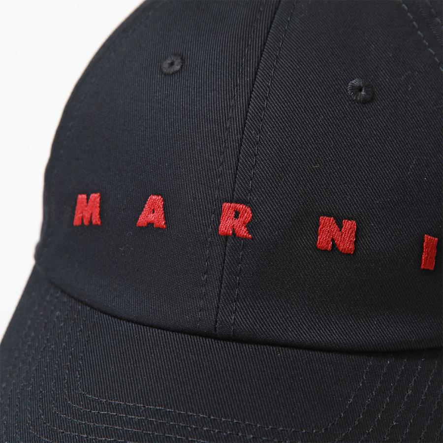 MARNI マルニ ベースボールキャップ CLZC0108S0 UTC311 メンズ ロゴ刺繍 コットン 帽子 カラー3色｜s-musee｜15