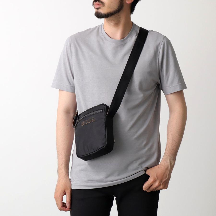 HUGO BOSS ヒューゴボス クロスボディ ショルダーバッグ ブラック 50511961 メンズ【中古】 HUGO BOSS（ヒューゴ・ボス） ショルダーバッグ Catch 3 NS Zip