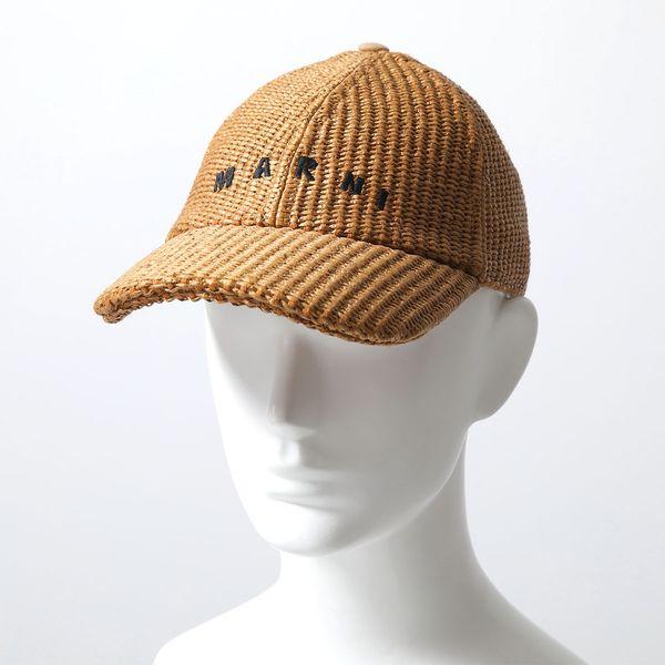 MARNI（マルニ） キャップ CLZC0105S1 UAC004 メンズ フェイクラフィア