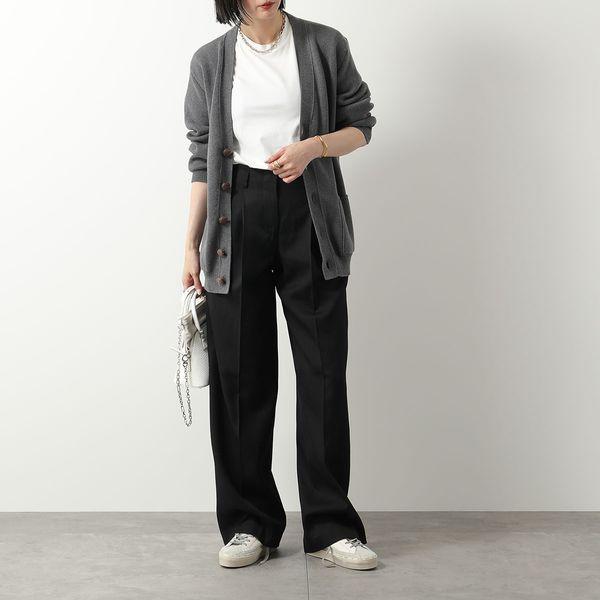 ゴールデングース ハイスター 厚底 ローカット スニーカー ブラックレザー 37 GOLDEN GOOSE（ゴールデングース） スニーカー HI STAR ハイスター