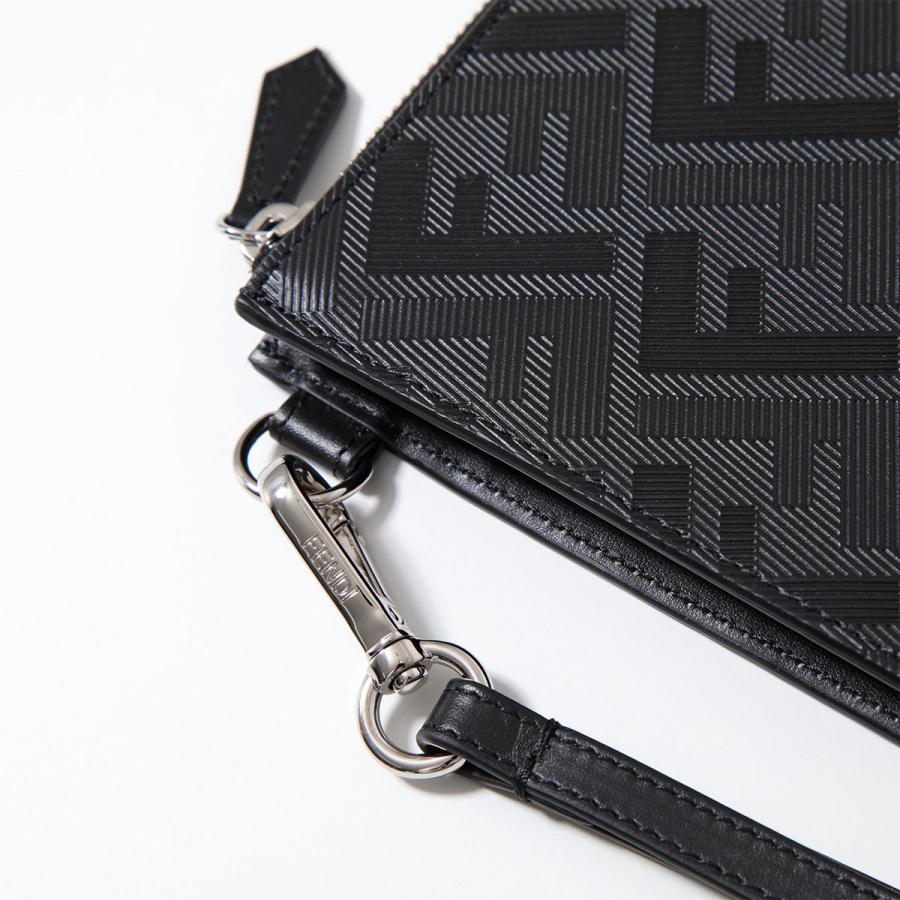 FENDI（フェンディ） クラッチバッグ SHADOW DIAGONAL シャドー
