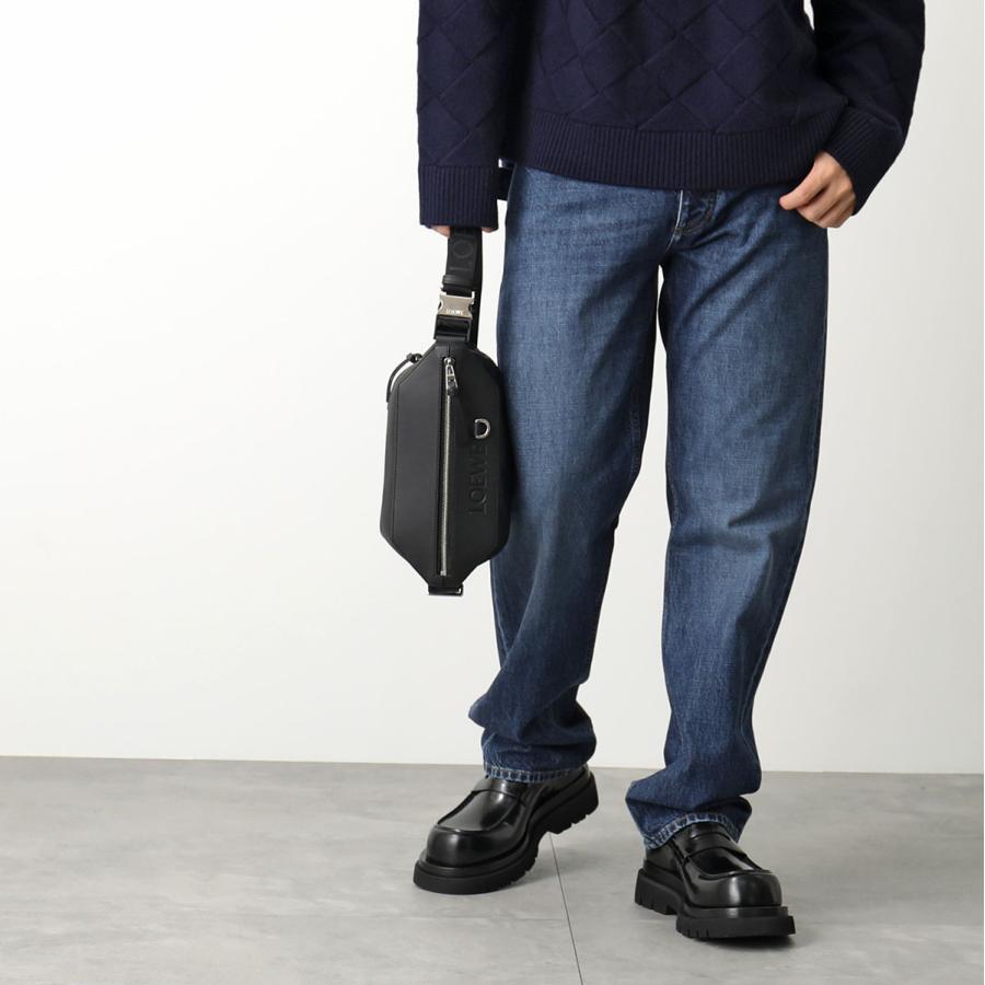 ■極美品■LOEWE ロエベ コンバーチブル ボディバッグ　ブラック　レザー LOEWE (ロエベ) コンバーチブル バッグパック スモール LEB777W22X02