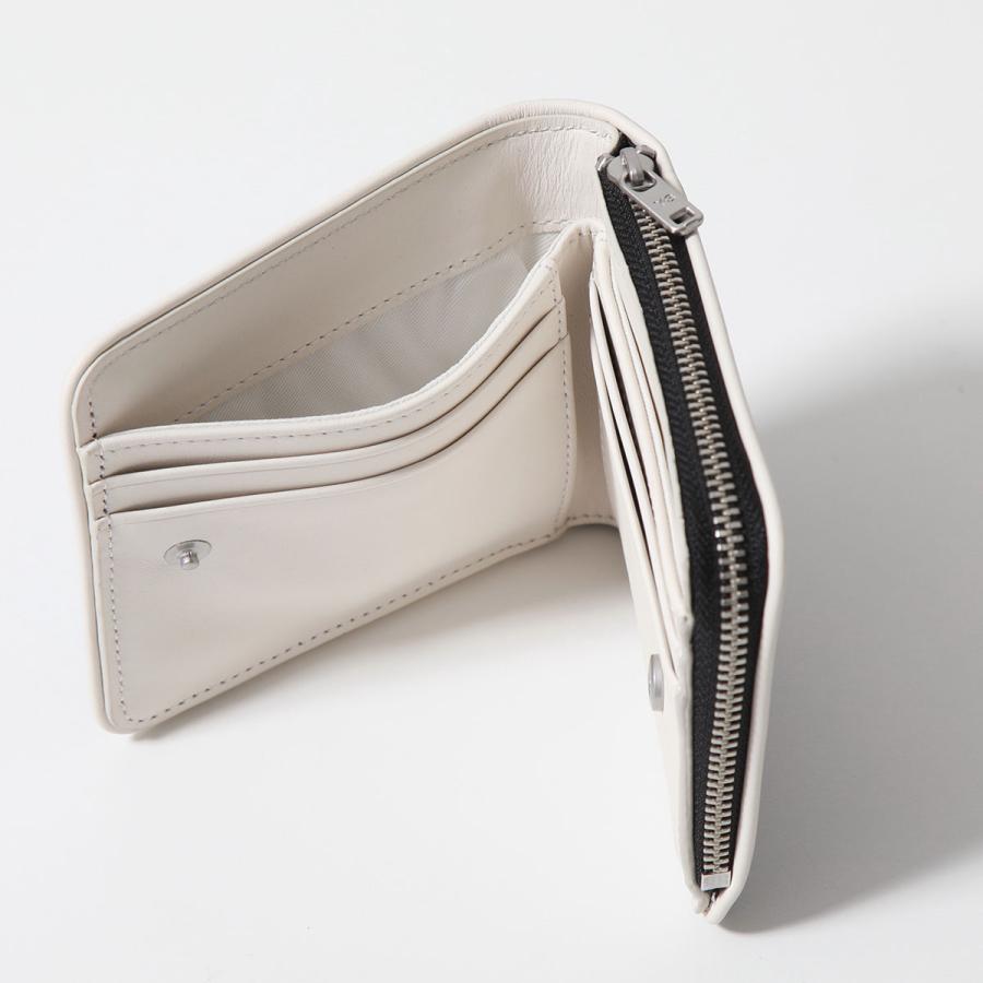 Y-3 ワイスリー 二つ折り財布 IN2384 メンズ ロゴ レザー 小銭入れあり