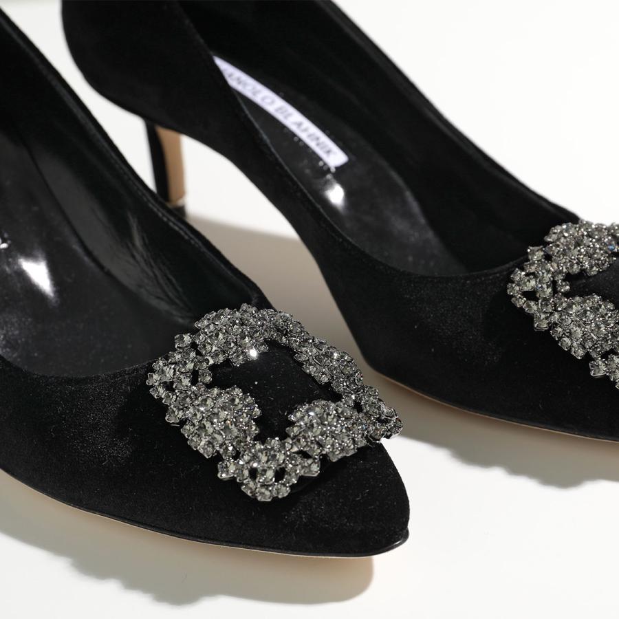 MANOLO BLAHNIK マノロブラニク パンプス HANGISI FMC VELVET 050 