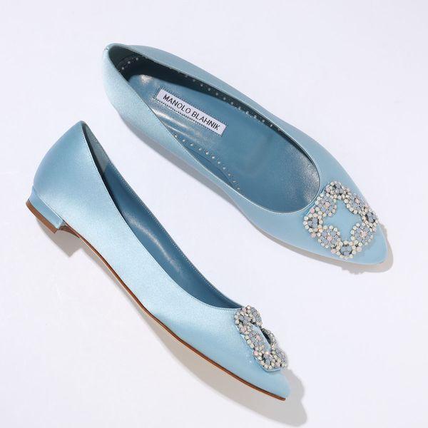 MANOLO BLAHNIK マノロブラニク パンプス HANGISIFLAT OPAL MANOLO BLAHNIK マノロブラニク パンプス HANGISIFLAT OPAL