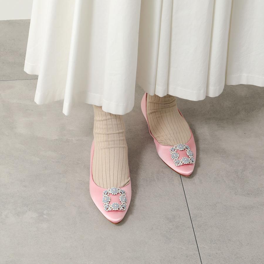 MANOLO BLAHNIK マノロブラニク パンプス HANGISIFLAT OPAL MANOLO BLAHNIK マノロブラニク パンプス HANGISIFLAT OPAL