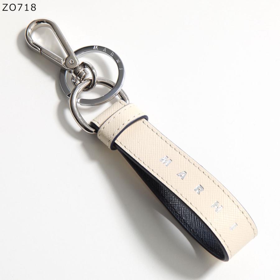 MARNI マルニ キーリング PCMI0018A2 LV520 ホワイト MARNI（マルニ） キーリング PCMI0018A2 LV520 メンズ サフィアーノ