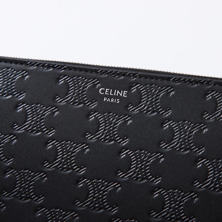 CELINE セリーヌ ラウンドファスナー長財布 Triomphe トリオンフ CELINE セリーヌ ラウンドファスナー長財布 Triomphe トリオンフ