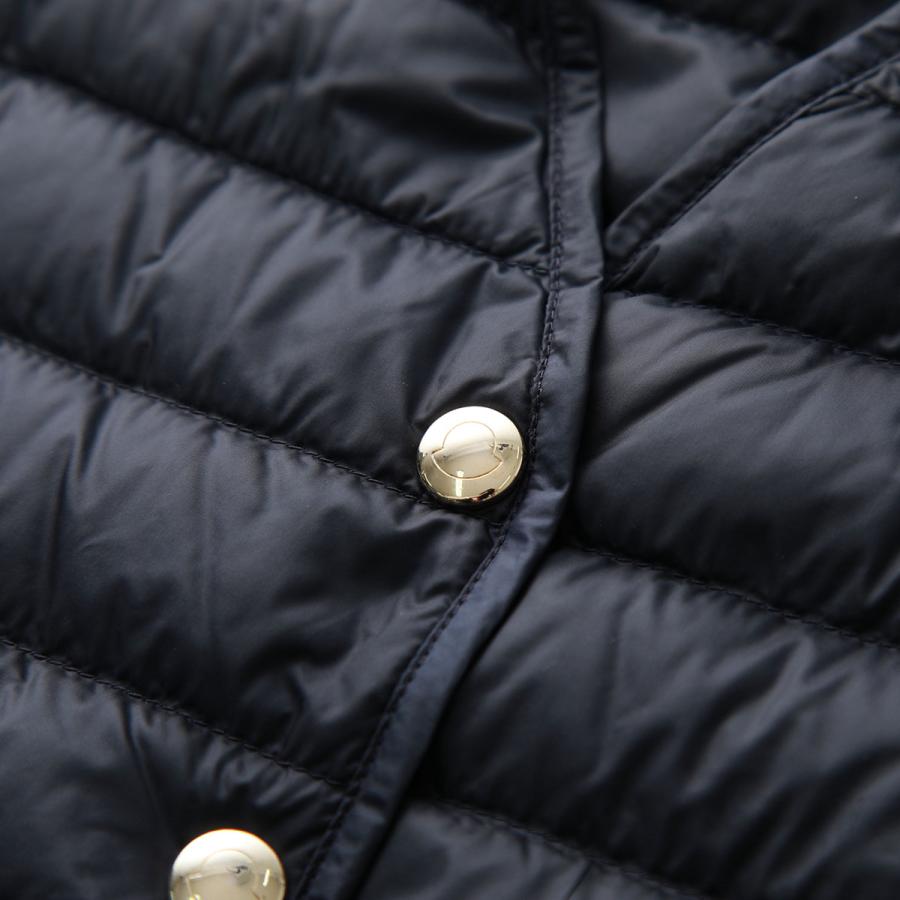 MONCLER モンクレール ダウンベスト 2F00010 595FE レディース ナイロン インナーダウン Vネック アイコンパッチ カラー2色｜s-musee｜14