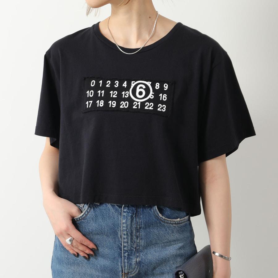 MM6 KIDS エムエムシックス メゾンマルジェラ キッズ Tシャツ M60576 MM009 レディース ガールズ 半袖 カットソー ナンバリングロゴT カラー2色｜s-musee｜07