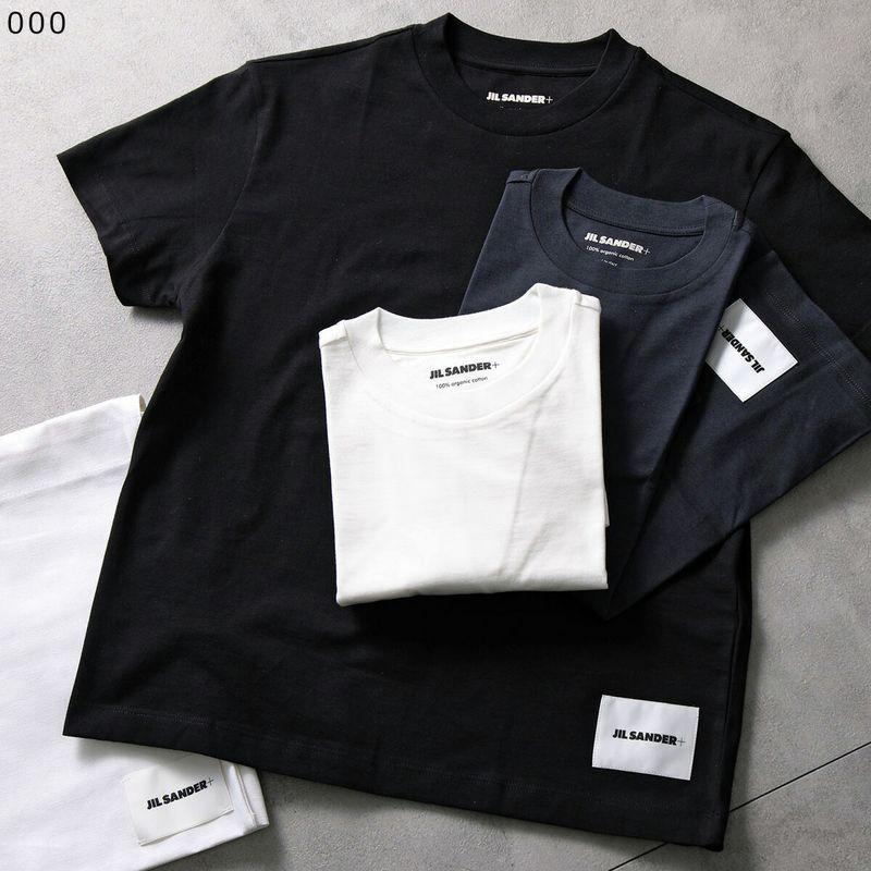 f*s様 超美品JIL SANDER+ Tシャツ ブラック JIL SANDER（ジルサンダー） JIL SANDER+ プラス Tシャツ 【3枚組