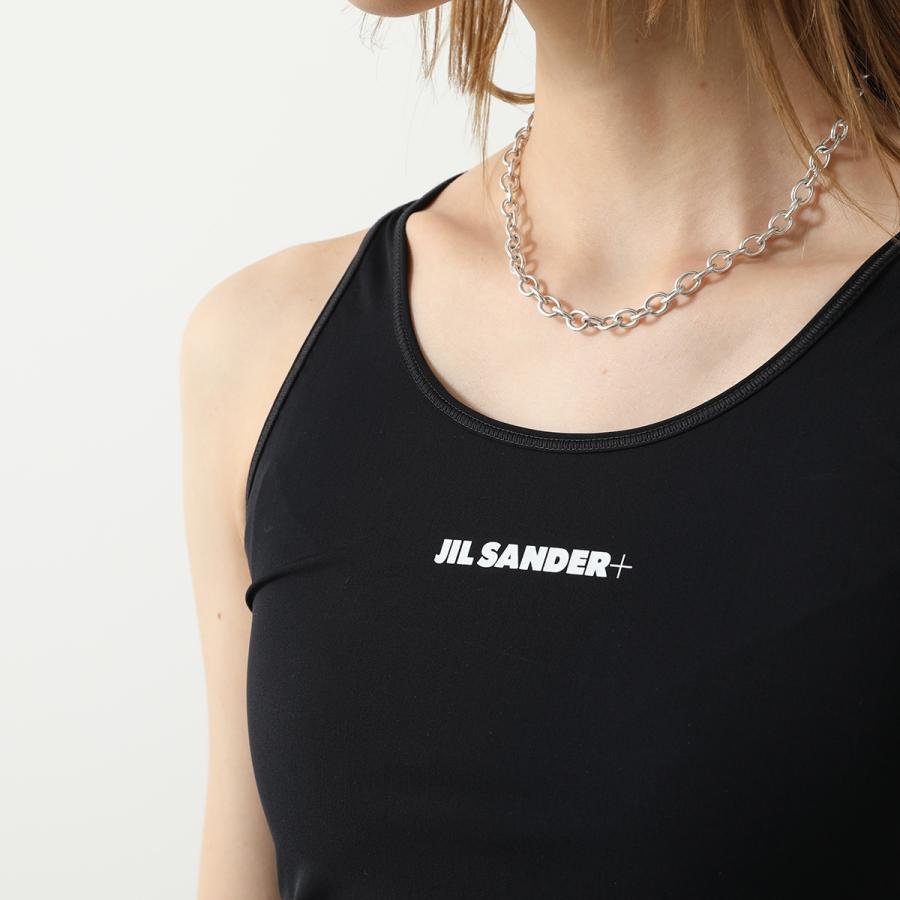 JIL SANDER+ ジルサンダー プラス タンクトップ J40NC0001 J20031 レディース ロゴ ストレッチ ノースリーブ スポーツ トレーニング 001/BLACK｜s-musee｜05