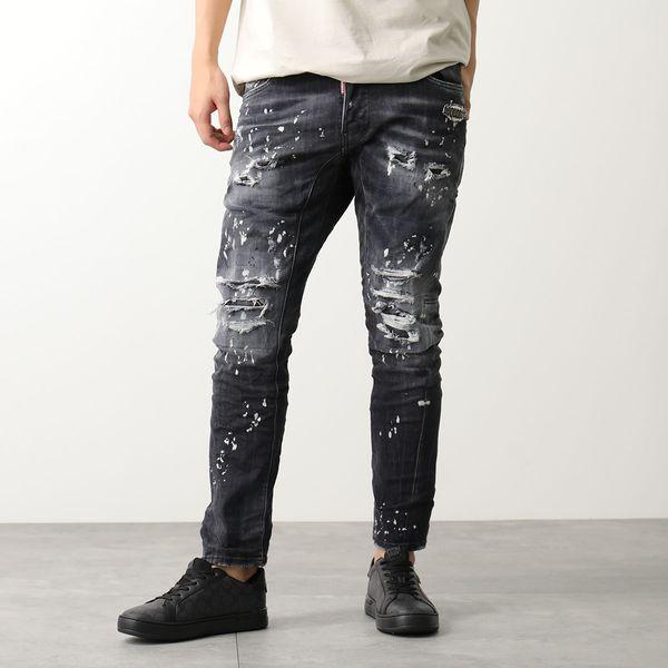 DSQUARED2（ディースクエアード） ジーンズ BLACK DIAMOND & STUDS