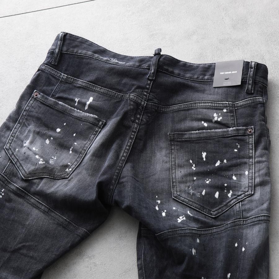 DSQUARED2 ディースクエアード ジーンズ BLACK DIAMOND & STUDS DSQUARED2 ディースクエアード ジーンズ BLACK DIAMOND & STUDS