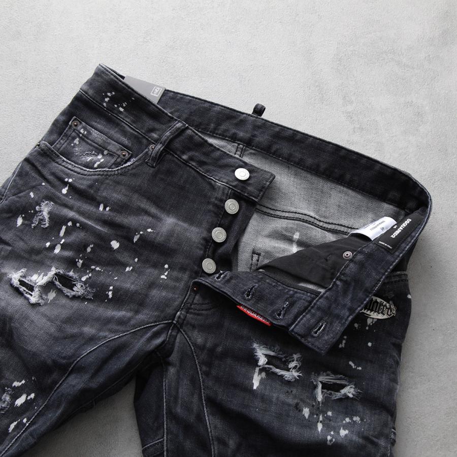 DSQUARED2（ディースクエアード） ジーンズ BLACK DIAMOND & STUDS