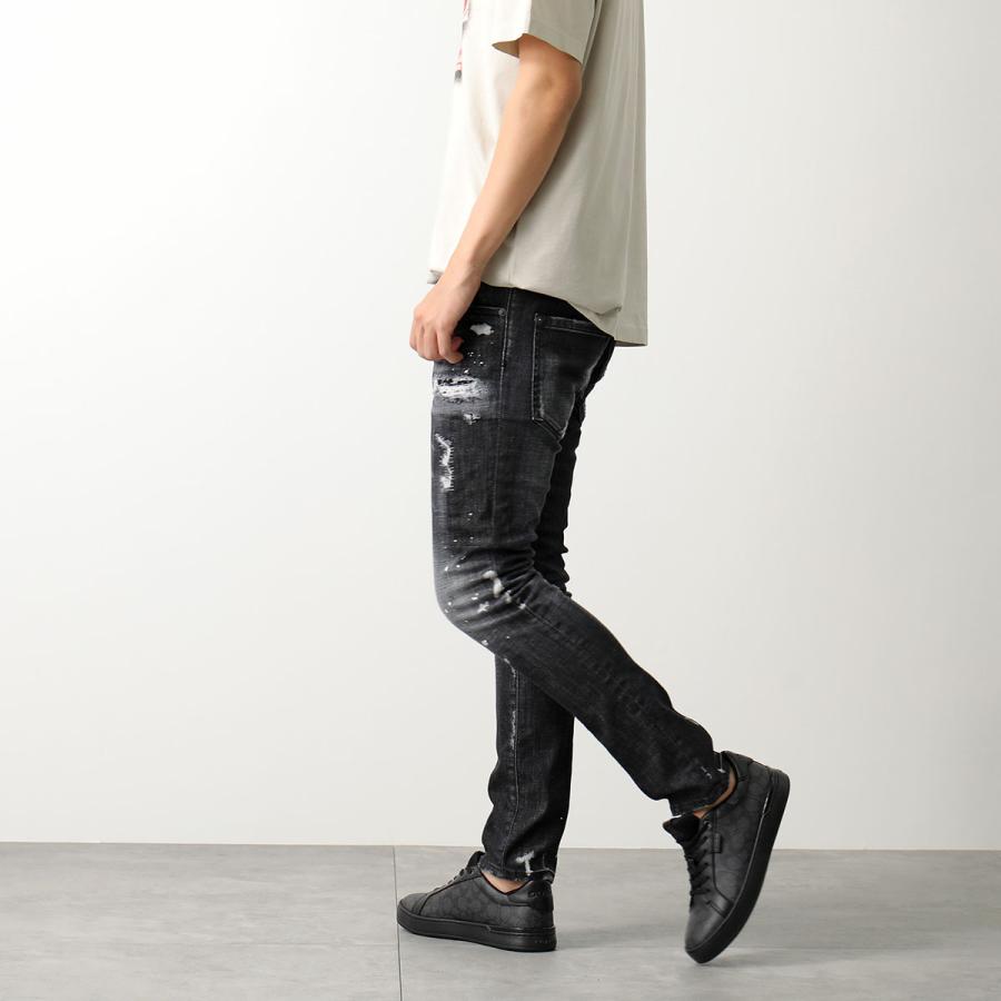 DSQUARED2（ディースクエアード） ジーンズ BLACK PIONER WASH SKATER