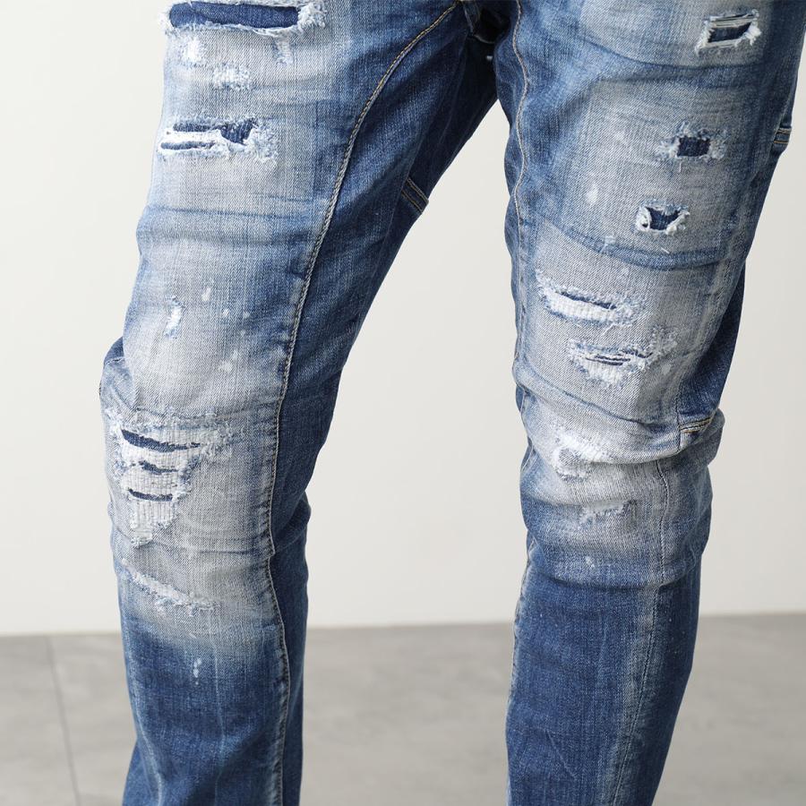 dsquared2のパンツ DSQUARED2（ディースクエアード） ジーンズ TIDY BIKER JEAN S74LB1438