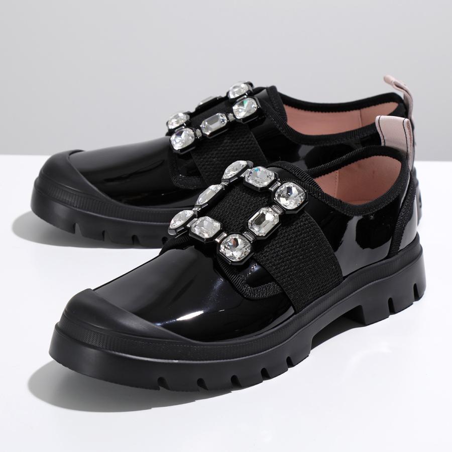❤️24時間のみセール❤️ Roger Vivier⭐️ビジューブラック スリッポン Roger Vivier（ロジェヴィヴィエ） スリッポン WALKYVIV ウォーキー