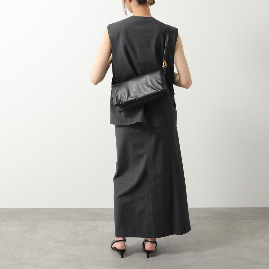 JIL SANDER ジルサンダー ショルダーバッグ Origami Shoulder Bag オリガミ J07ZH0018 P6569 レディース レザー クロスボディ 鞄 001/BLACK｜s-musee｜07