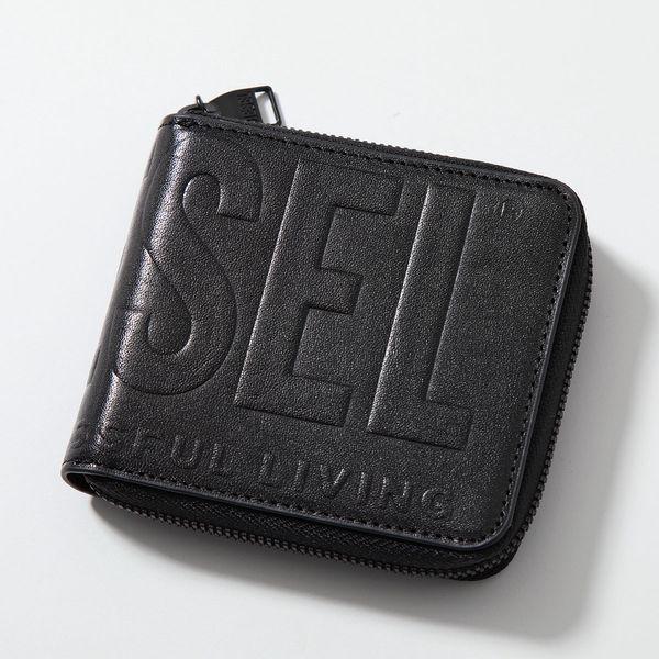 DIESEL ディーゼル 二つ折り財布 DSL 3D BI-FOLD COIN ZIP XS X09896