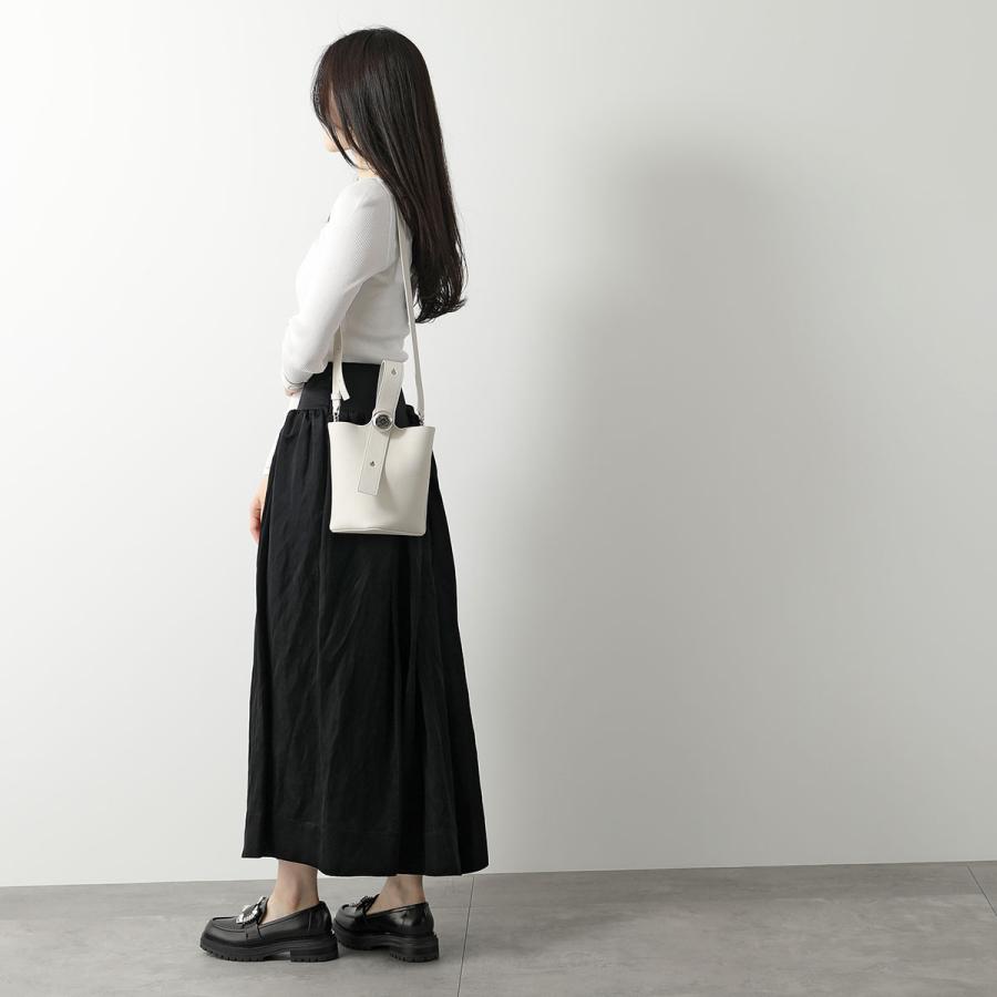 5 / 8 ロエベ LOEWE ペブル黒 レザー ショルダーバッグ