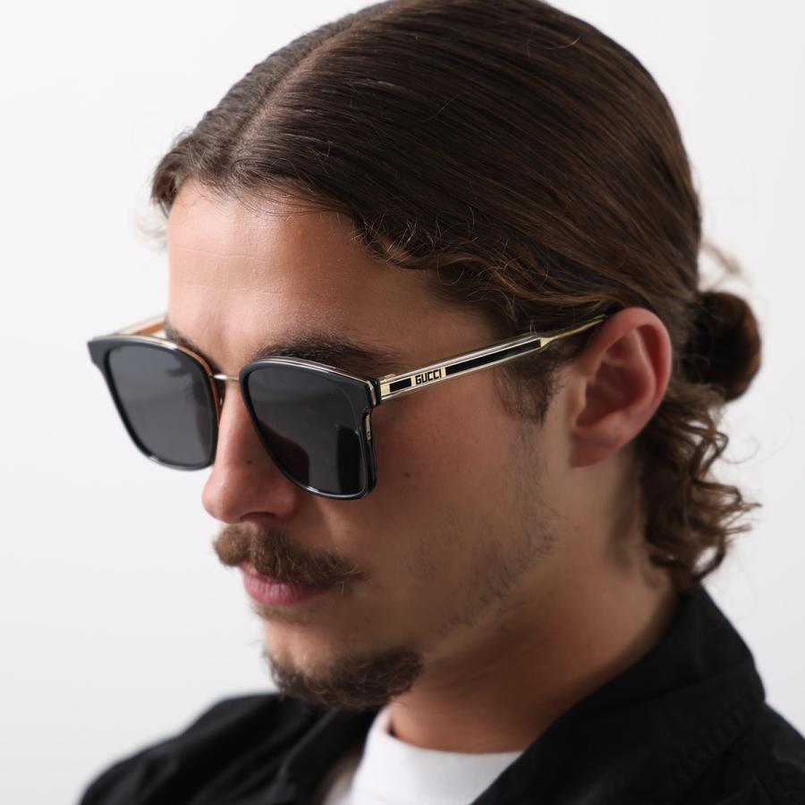 GUCCI（グッチ） サングラス GG0563SKN GG0563SK メンズ ウェリントン