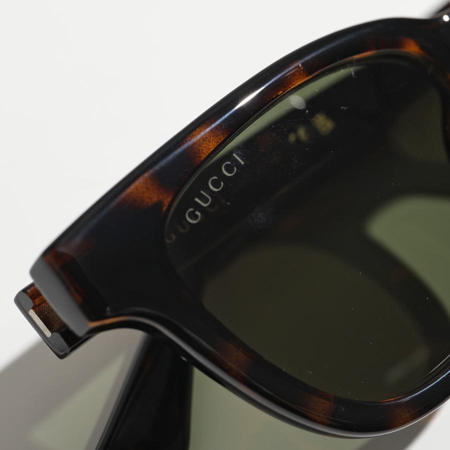 GUCCI グッチ サングラス GG1116S レディース ウェリントン型 アジアンフィット メガネ 眼鏡 ロゴ べっ甲 002/HAVANA-HAVANA-GREEN｜s-musee｜12