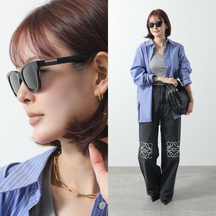 GUCCI グッチ サングラス GG1116S レディース ウェリントン型 アジアンフィット メタルロゴ シェリーライン セルフレーム アイウェア カラー4色の画像