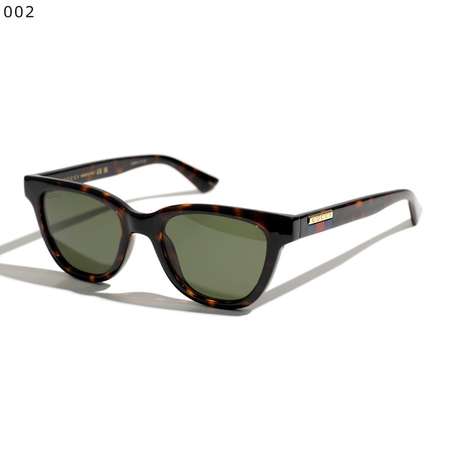 GUCCI グッチ サングラス GG1116S レディース ウェリントン型 アジアンフィット メタルロゴ シェリーライン セルフレーム アイウェア カラー4色の画像