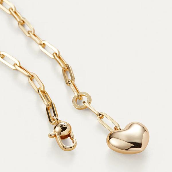 JENNYBIRD（ジェニーバード） ネックレス PUFFY HEART CHAIN JB1261