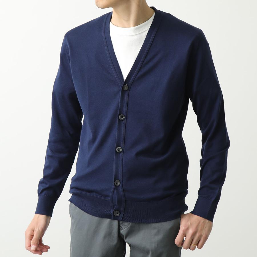 JOHN SMEDLEY ジョンスメドレー カーディガン WISTING ウィスティング メンズ MODERN FIT 30G 長袖 Vネック コットン カラー4色｜s-musee｜13