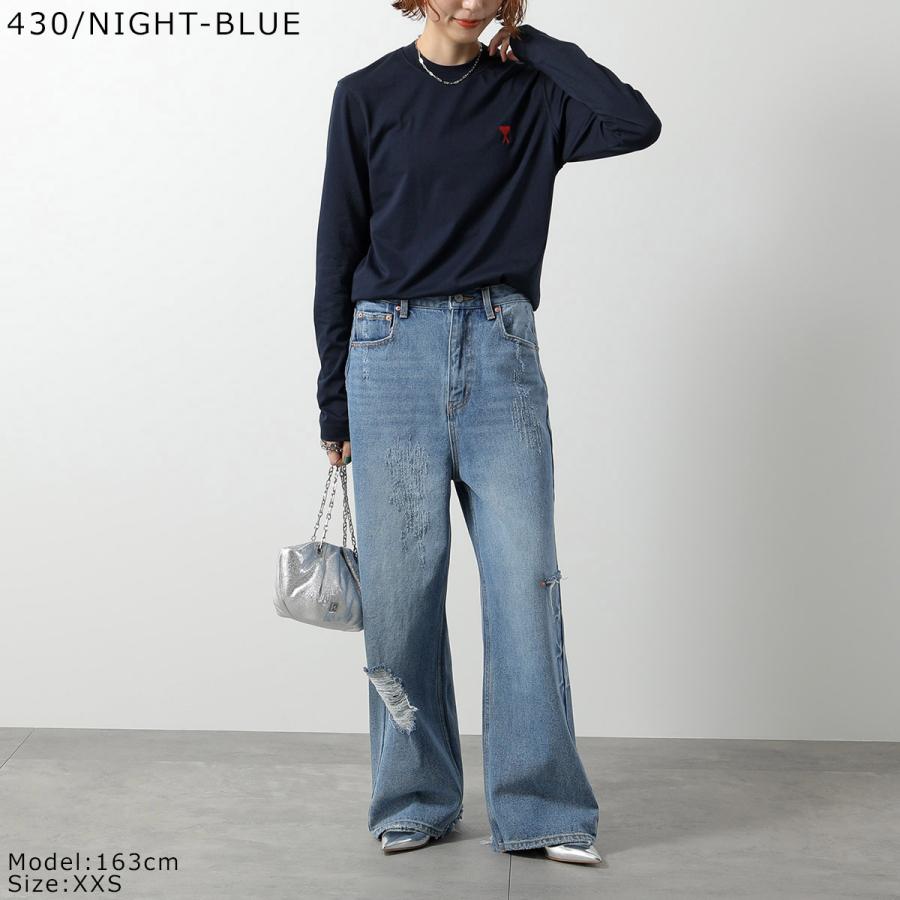 ami paris アミパリス Tシャツ BFUTS235.724 レディース 長袖 ami paris アミパリス Tシャツ BFUTS235.724 レディース 長袖