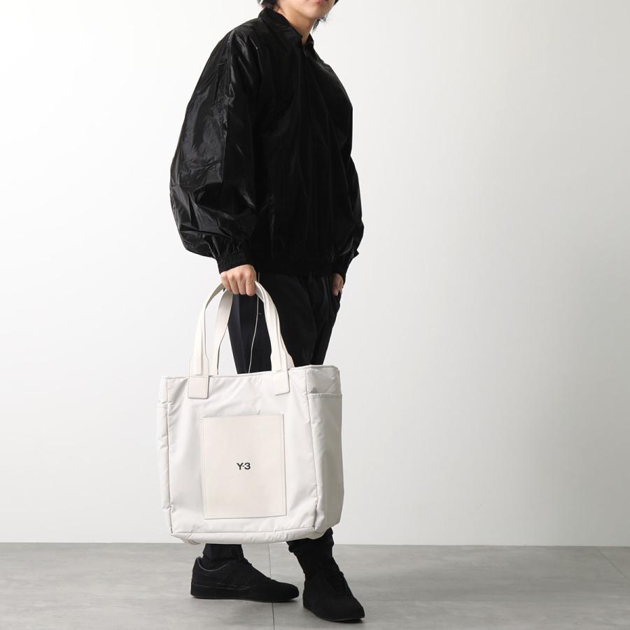 Y-3 ワイスリー トートバッグ LUX BAG IY0098 IY0099 メンズ ナイロン×レザー ロゴ ショッピングバッグ 鞄 カラー2色｜s-musee｜07