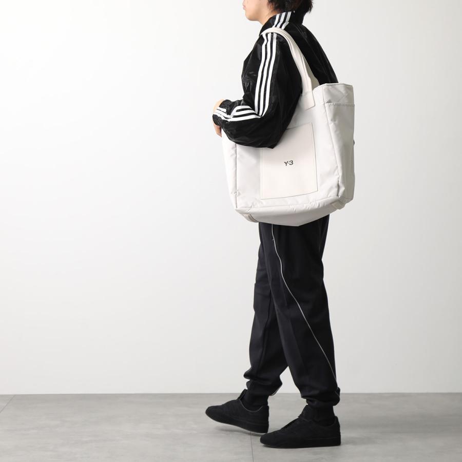 Y-3 ワイスリー トートバッグ LUX BAG IY0098 IY0099 メンズ ナイロン×レザー ロゴ ショッピングバッグ 鞄 カラー2色｜s-musee｜08