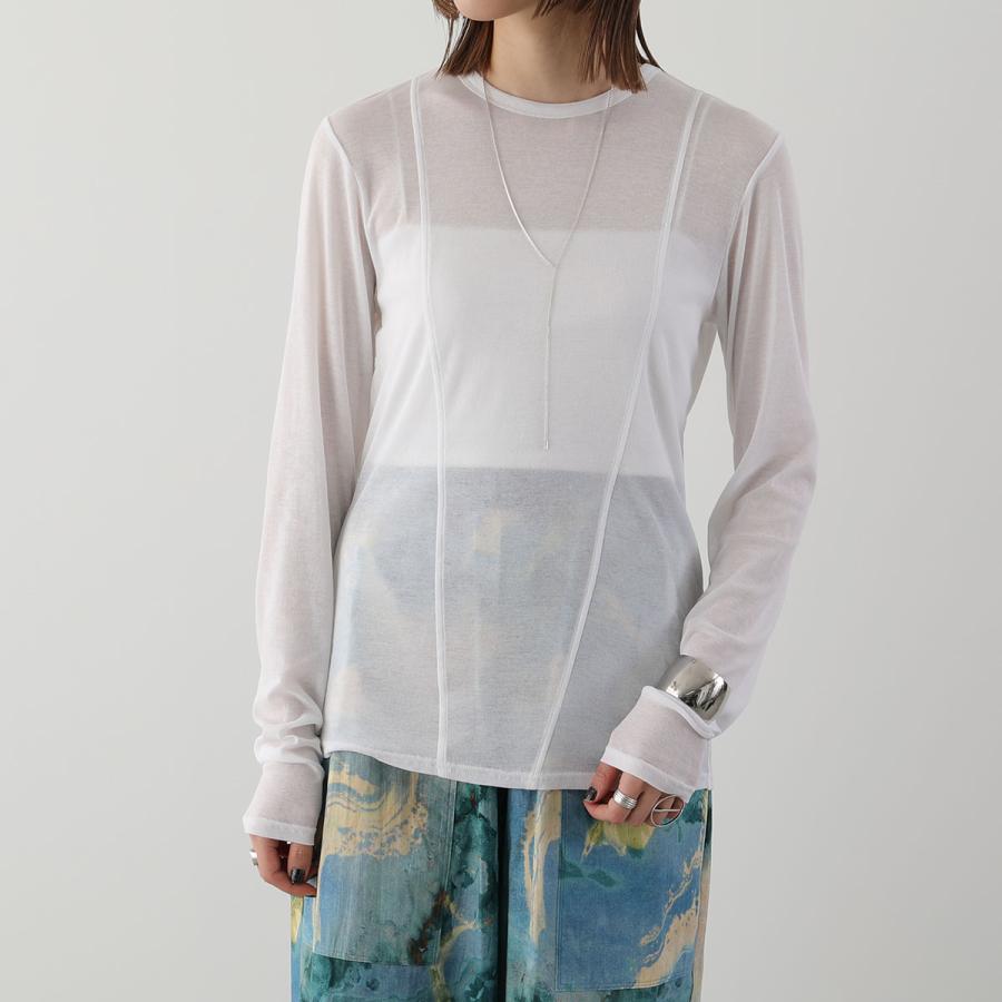 IHATOV（イーハトーブ） Tシャツ High twist cotton gauze long sleeve