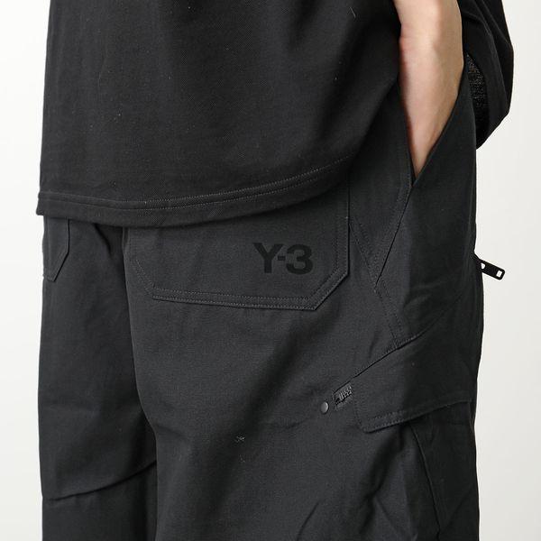 Y-3 ワイスリー ハーフパンツ WRKWR SHORTS ワーカー ショーツ IN4347 メンズ コットン カーゴパンツ BLACK｜s-musee｜03