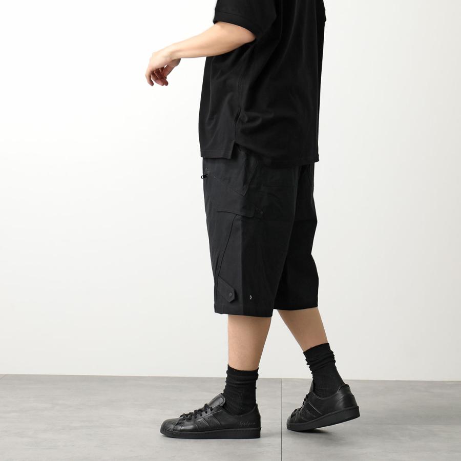 Y-3 ワイスリー ハーフパンツ WRKWR SHORTS ワーカー ショーツ IN4347 メンズ コットン カーゴパンツ BLACK｜s-musee｜06