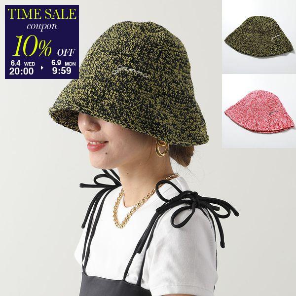 GANNI ガニー バケットハット Cotton Crochet Bucket Hat A5810 GANNI ガニー バケットハット Cotton Crochet Bucket Hat A5810