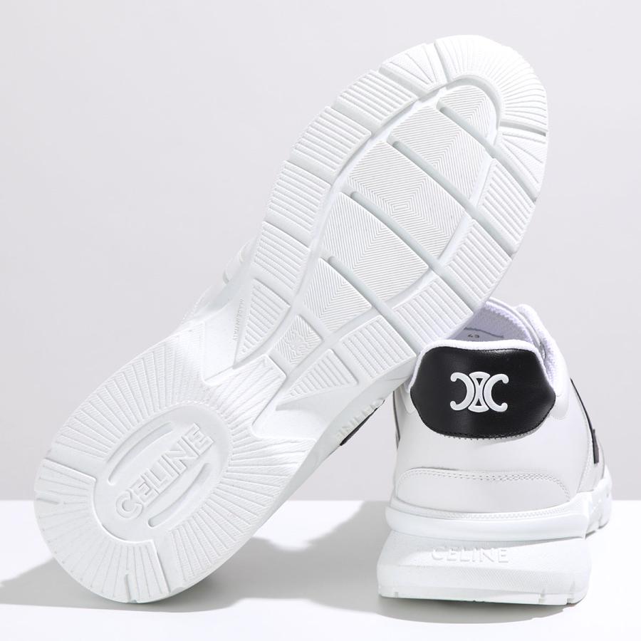 CELINE セリーヌ スニーカー RUNNER CR-02 LOW LACE-UP SNEAKER 30 ランナー 359483338C.01OK メンズ ローカット 靴 OPTIC-WHITE/BLACK｜s-musee｜09