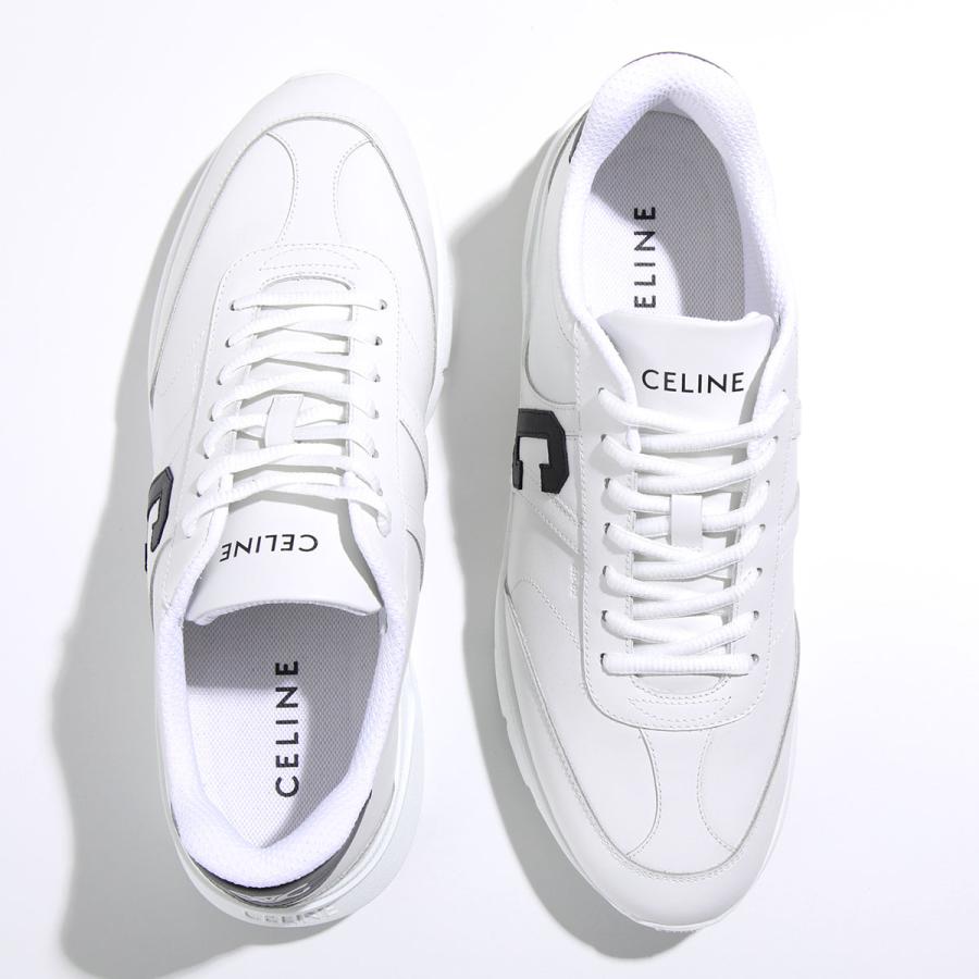 CELINE セリーヌ スニーカー RUNNER CR-02 LOW LACE-UP SNEAKER 30 ランナー 359483338C.01OK メンズ ローカット 靴 OPTIC-WHITE/BLACK｜s-musee｜10