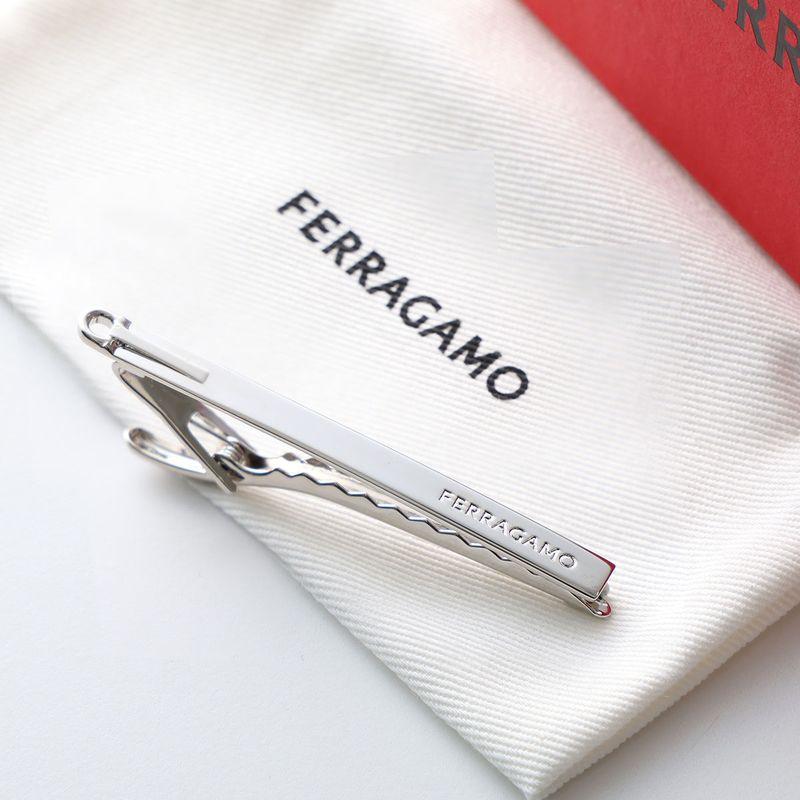 FERRAGAMO（フェラガモ） ネクタイピン TIE B.GANCIO 77 0010 メンズ