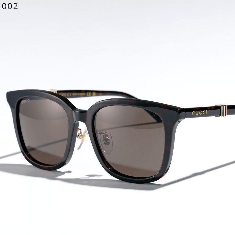 GUCCI GG 1498SK ウェリントン サングラス ウェブライン GUCCI（グッチ） サングラス GG1498SK メンズ スクエアウェリントン型