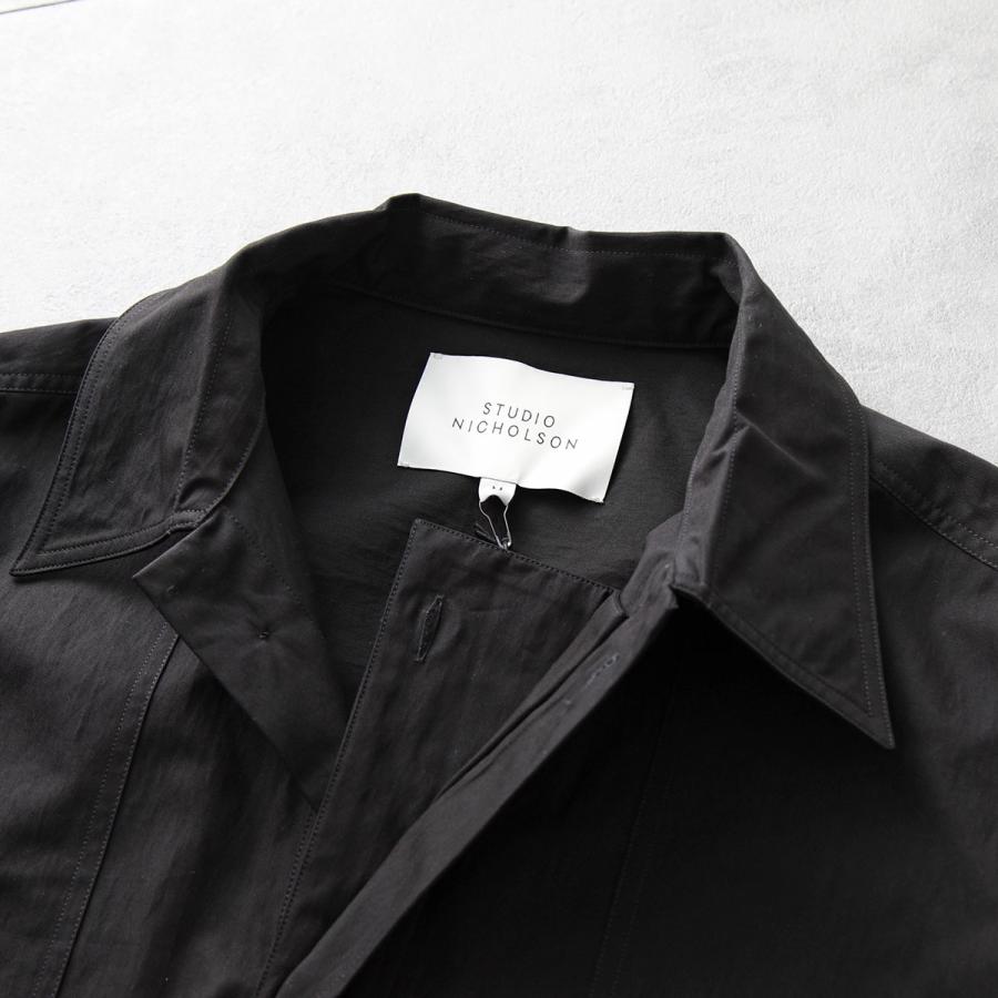 STUDIO NICHOLSON スタジオニコルソン シャツ MILITARY SHIRT STUDIO NICHOLSON スタジオニコルソン シャツ MILITARY SHIRT