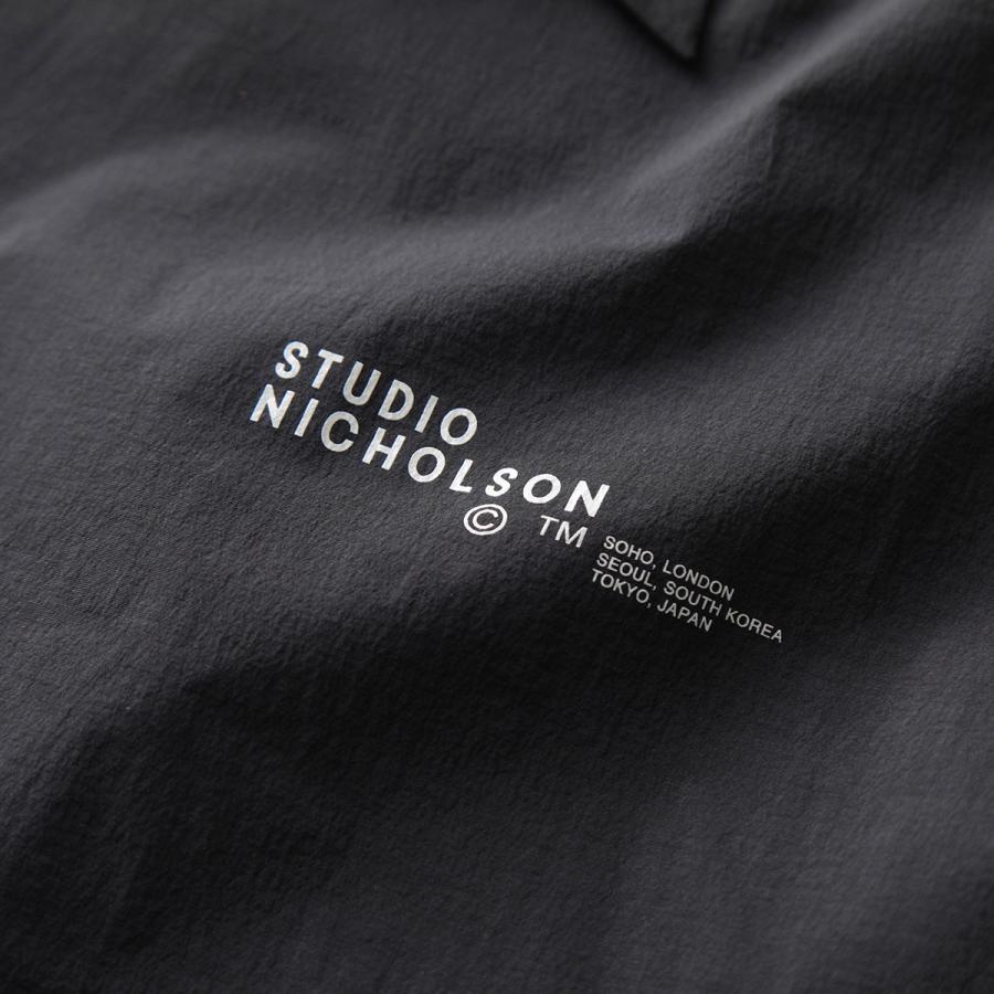 STUDIO NICHOLSON SPHERE コーチジャケット 黒 S Sphere Jacket in Darkest Navy