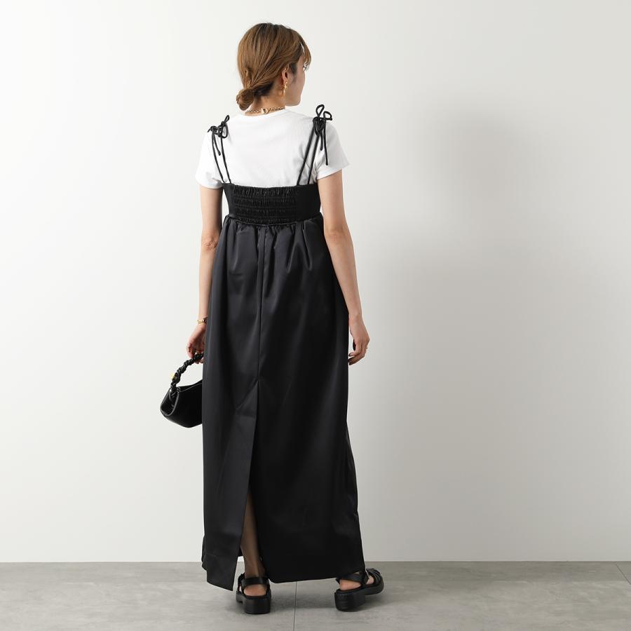 GANNI ガニー ワンピース Double Satin String Long Dress F8582 GANNI ガニー ワンピース Double Satin String Long Dress F8582
