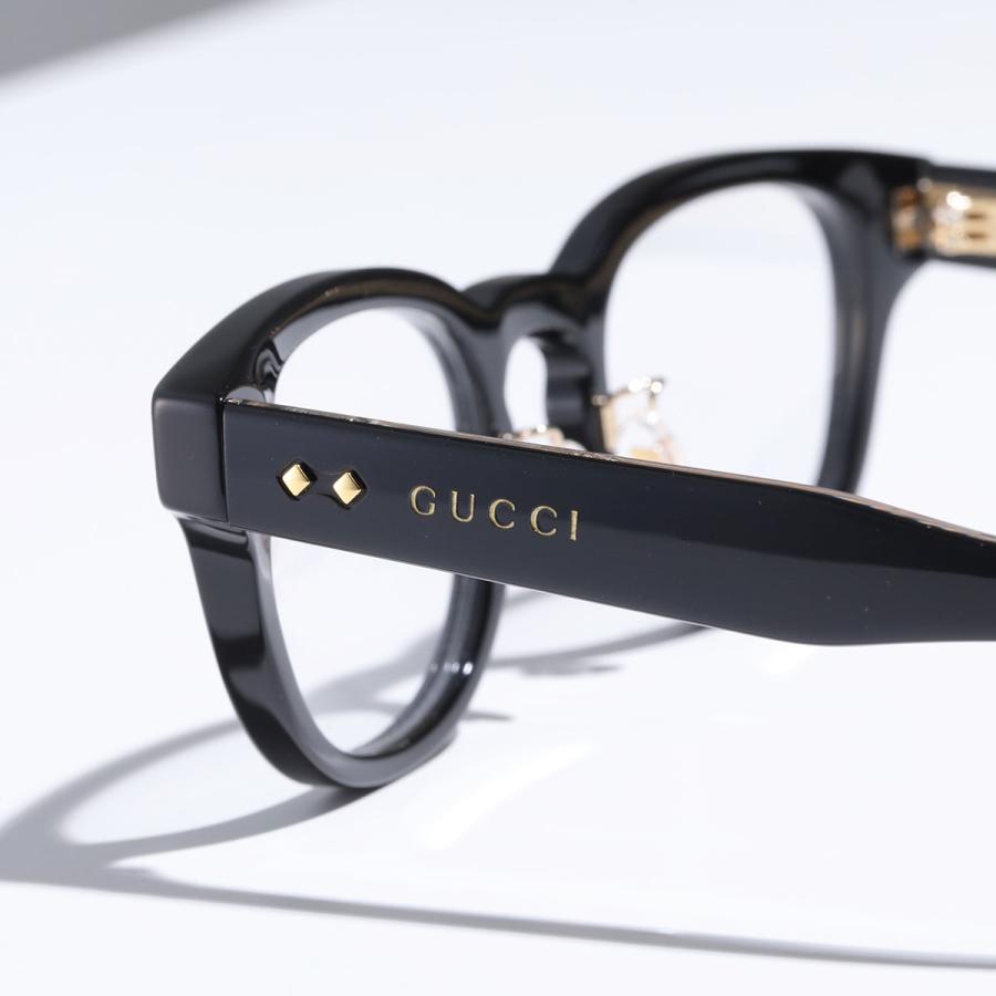 GUCCI グッチ メガネ GG1470OJ レディース ウェリントン ボストン めがね 伊達メガネ ダテ 眼鏡 ロゴ アイウェア べっ甲 カラー2色｜s-musee｜18